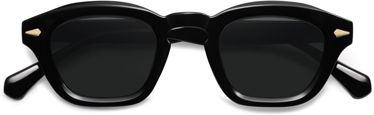 Appassal Small Retro Square Sunglasses for Women Mens Rectangle Sunnies AP3680