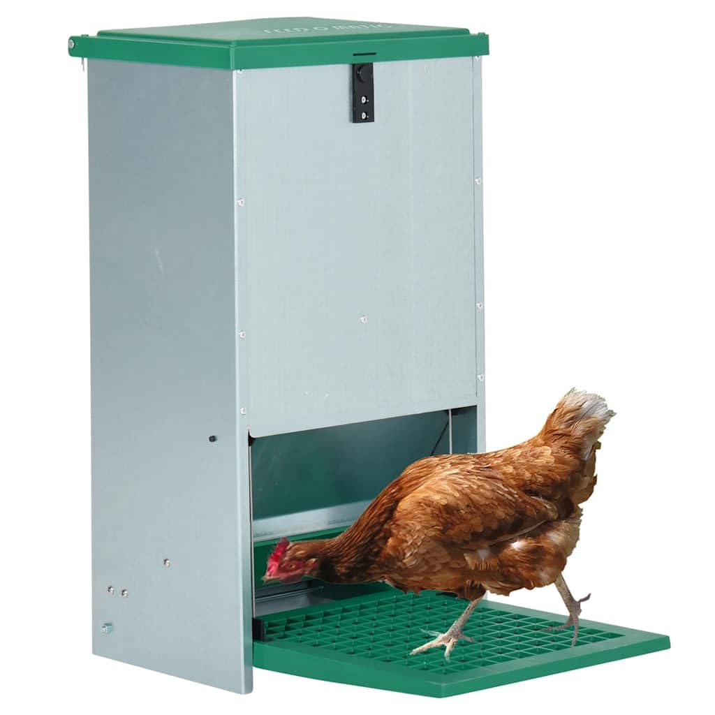 Genérico Comedero automático para Aves de Corral con Pedal 20 kg
