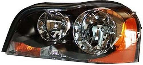 TYC Conjunto de faro delantero izquierdo compatible con Volvo XC90 2003-2014