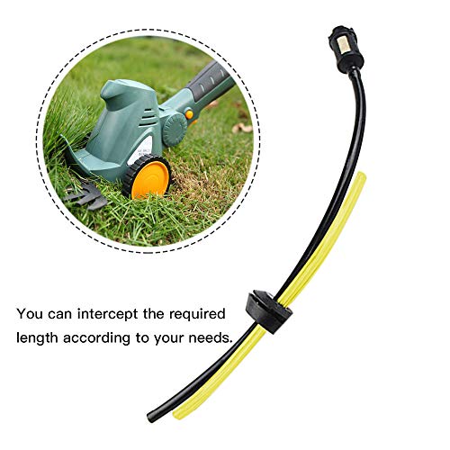 DXLing 4 Pieces Fuel Hose Pipe Petrol Hose Flexible Length 1.5 m Oil Hose Diesel Fuel Line Replacement Clear Tubing Fuel Lines Yellow Transparent Tubing Accessories for Chainsaw Blower Outdoor - Image 6