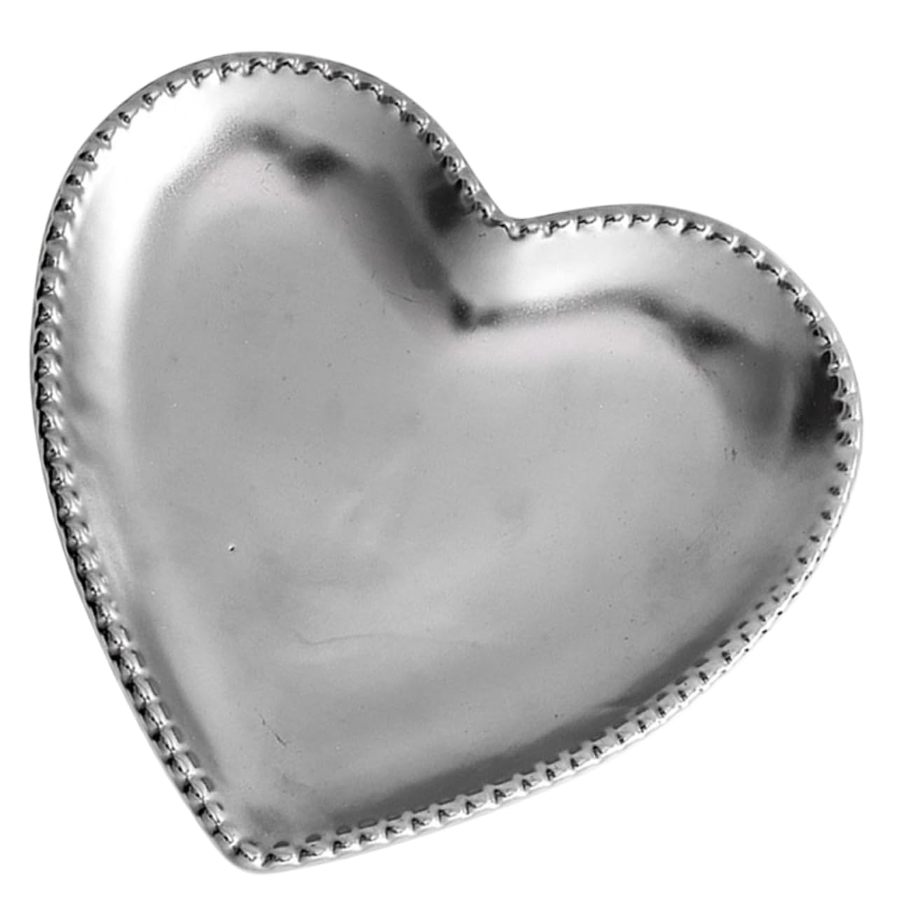 Jewelry Forma de corazón Cerámica Plato de joyería Organizador de Anillo Penador de aretes Elegante Almacenamiento Jewelry