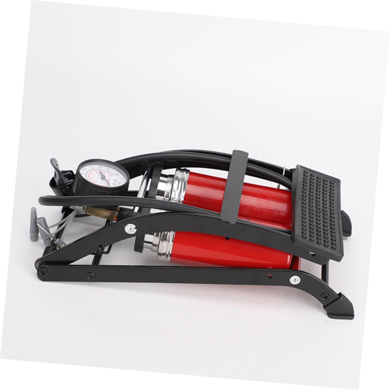 POPETPOP pompa a pedale pompa aria portatile pompa d aria portatile Pompa aria per auto pompa ad aria elettrica bici Gonfiore pressione dell'aria sui pedali pompa ad aria a pedale