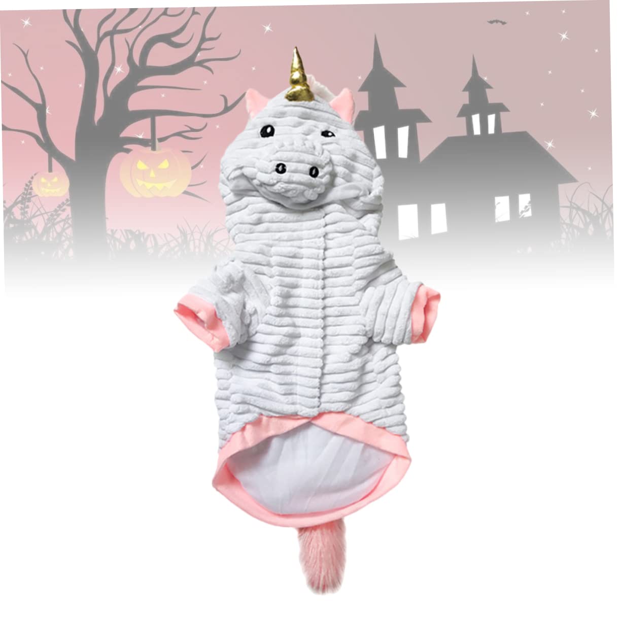 BESPORTBLE 2 Pz vestiti festa per animali domestici pigiama para costumi ragazzo costume cane halloween costume per cane halloween abbigliamento panno per cani festa vestiti per cani