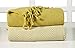 Produktbild EHC Tagesdecke Chevron Baumwolle Single Sofa Überwurf Decke, gelb, 2 Stück, 125 x 150 cm