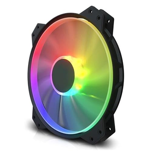Toptekits Cooler Master MasterFan MF200R ARGB 200 mm Addressable RGB Fan,5V/3-PIN,NOT Work with 4-PIN RGB or Standard RGB+12V 1
