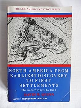 Paperback North America from Earliest Discovery to First Settlements; the Norse Voyages to 1612 Book