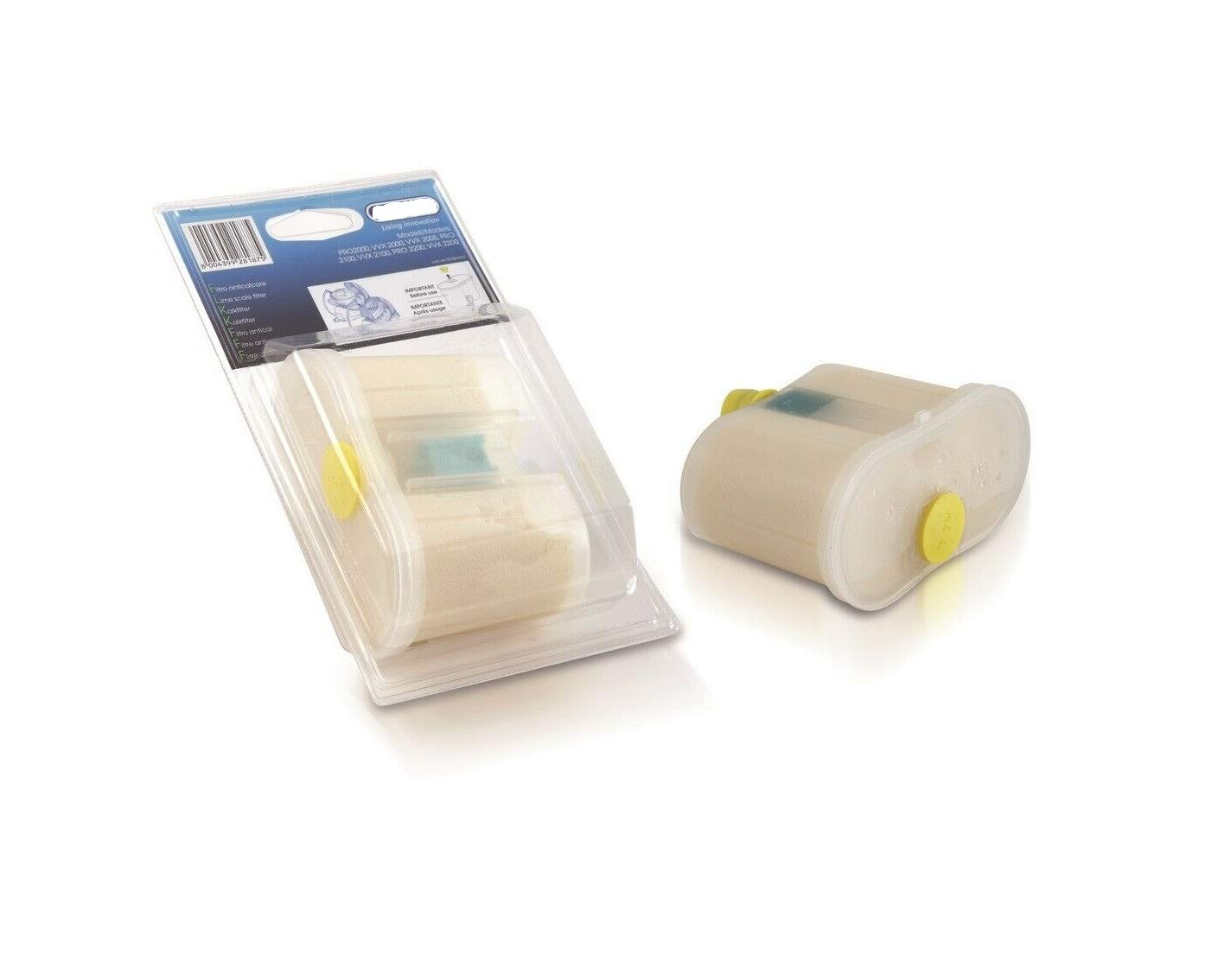 Filtre anti-calcaire en résine pour centrale vapeur Delonghi Stirella PRO1860X PRO2000 VVX2000