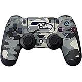 Skinit Decal Gaming Skin Compatible with PS4 Controller - Officially Licensed NFL Seattle Seahawks...