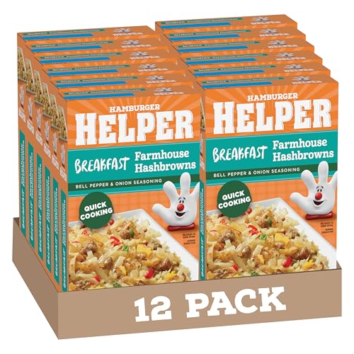 Hamburger Helper BREAKFAST Farmhouse Hashbrowns, 4 oz, 12 per Cas...