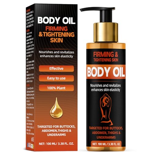 Body Oil Skin Tightening 100ml After Shower Glow Remedy Oil Skin Tightening and Hydrating Treatment for Arms Legs Stomach and Full Body