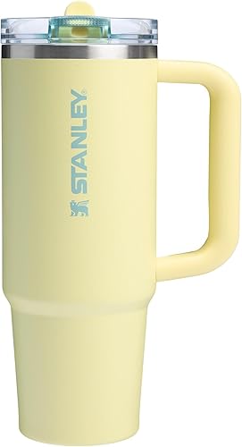 STANLEY Quencher ProTour Flip Straw Tumbler with Leakproof Lid | Built-In Straw & Handle | Cupholder Compatible for Travel | Insulated Stainless Steel Cup | BPA-Free