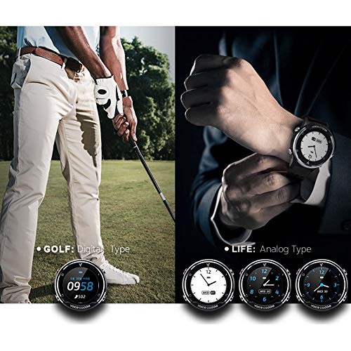 Voice-Caddie-T5-Reloj-hibrido-de-golf-con-GPS-modo-de-idioma-ingles-con-manual-en-ingles