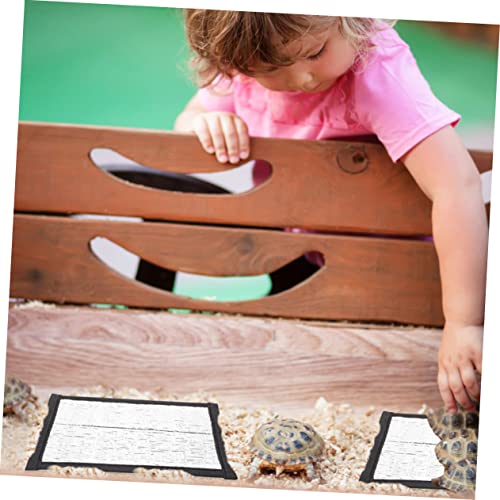Set de 8 tapetes aislantes reflectantes para reptiles miniatura 7