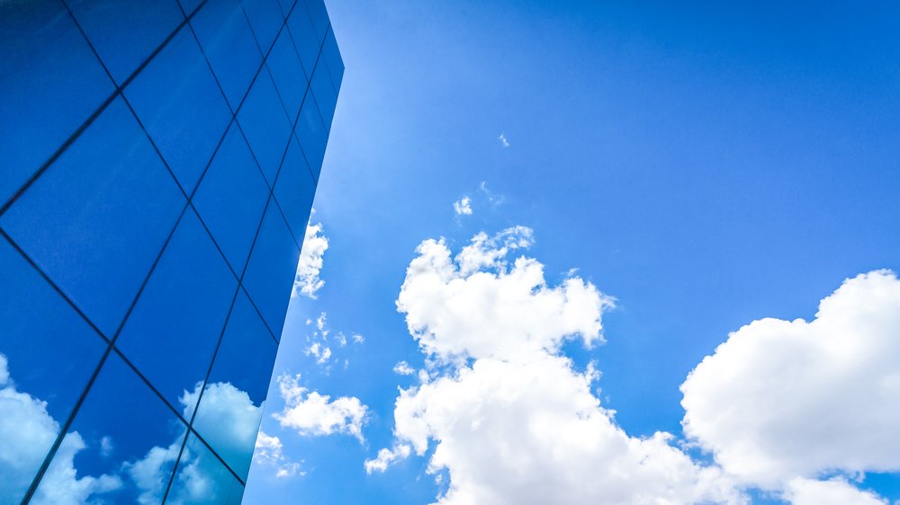 Silver Reflective Window Film (Solar Control & Privacy Tint - One Way Mirror / Mirrored Glass) (1 Metre x 4 Metre)