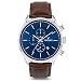 Vincero Luxury Men's Chrono S Watch - Blue/Brown with Leather Band