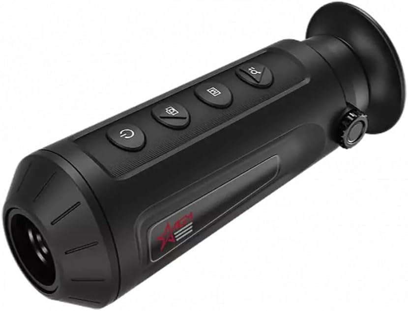 AGM Global Vision Taipan TM10-256 Thermal Monocular - 256x192 Resolution, 12μm Pixel Pitch, Video Recording 1-8x Digital Zoom Heat Vision Monocular, Thermal Imaging Monocular Thermal Optic for Hunting