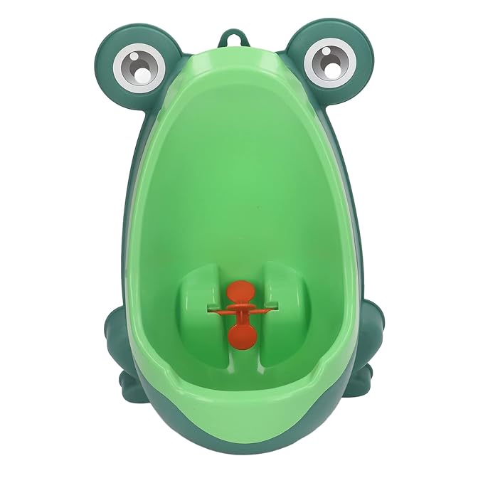 Orinal de entrenamiento para niños, plástico para pared verde miniatura 7