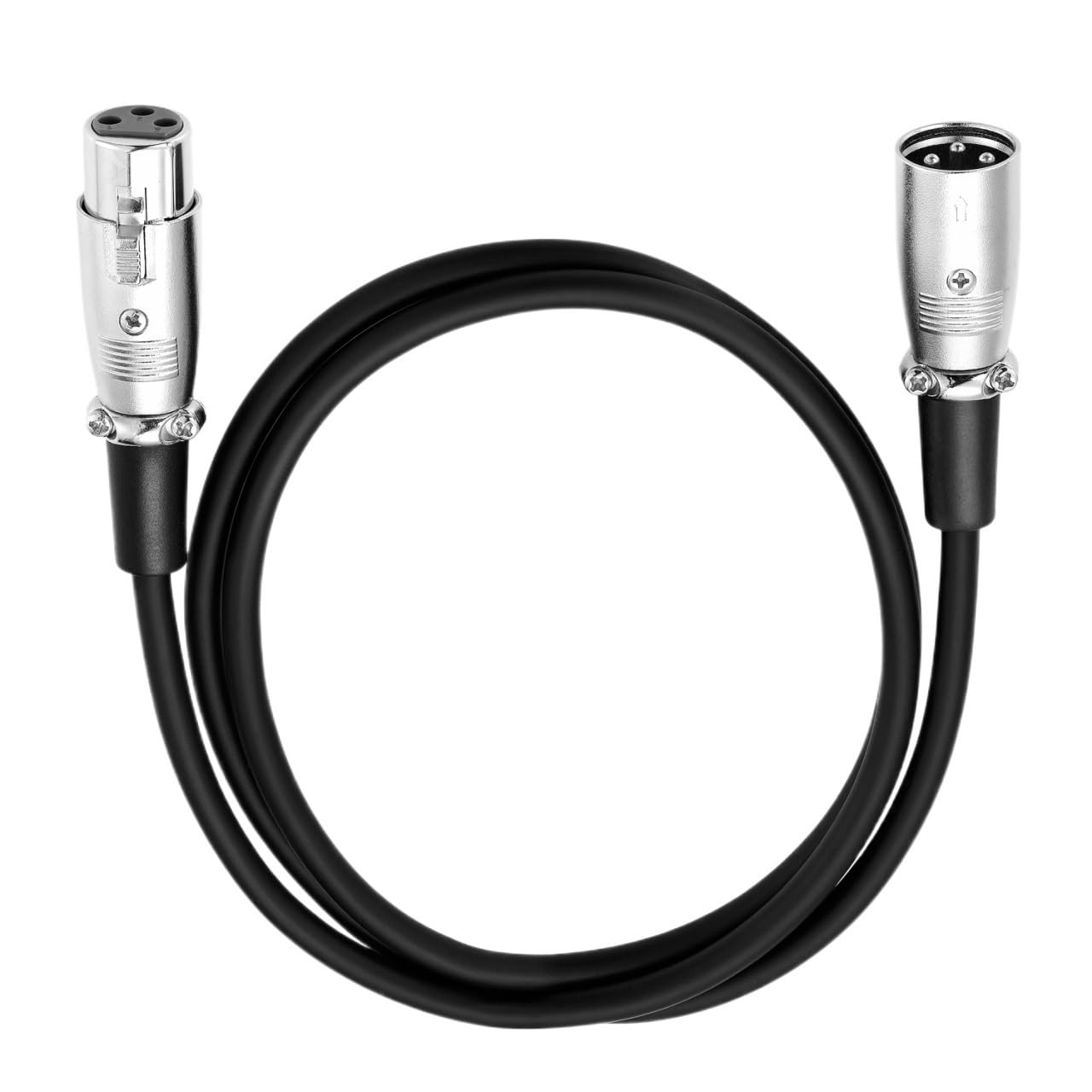 Câble XLR mâle vers femelle M/F pour mixeur de microphone en cuivre OFC 1 m, 1,8 m, 300 cm, 5 m, 10 m, 15 m, 20 m (300 cm)