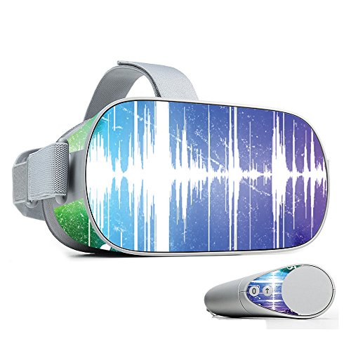MightySkins Skin Compatible with Oculus Go Mobile VR - Music Man | Protective