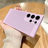 samsung galaxy note 10 plus Guscio in rete traspirante e rinfrescante: questo guscio traspirante è dotato di canali di ventilazione aggiuntivi per consentire all'aria di circolare in modo più efficiente e rilasciare il calore del telefono più velocemente. Mantieni il tuo telefono fresco e la funzione di raffreddamento continuo può migliorare l'esperienza di gioco o di streaming live.