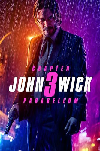 Image of John Wick Chapter 3 - Parabellum (2019) V1 Movie Poster Framed or Unframed Glossy Poster (A3-297 × 420 mm Framed)