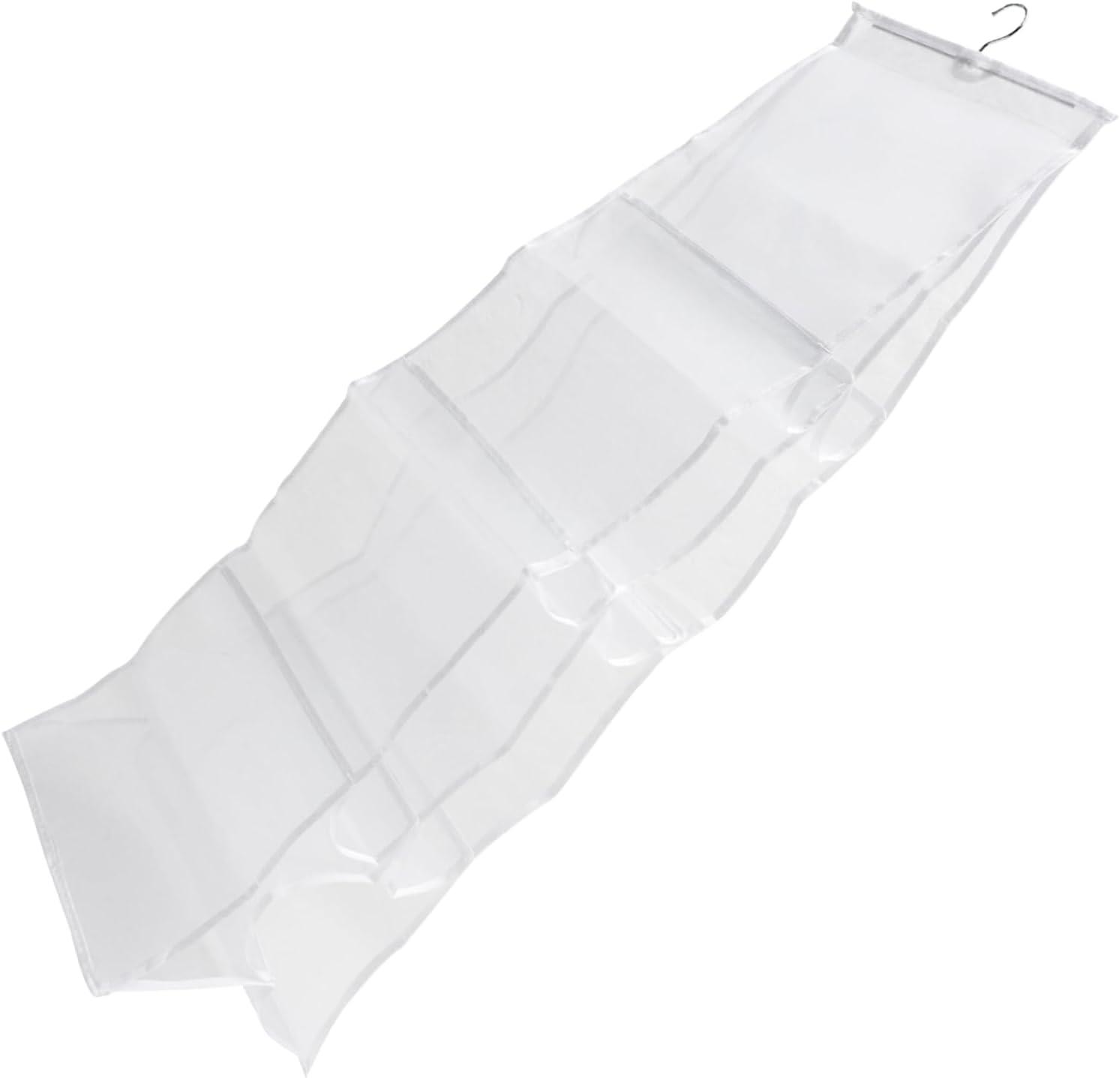 Handbag Organizer with Multi Pockets Transparent Hanging Storage for Closet Space Saving Purse Bags Holder Material for Handbags Clothes and Gadgets