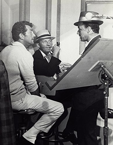 Dean Martin Bing Crosby and Frank Sinatra in a studio Photo Print (8 x 10)