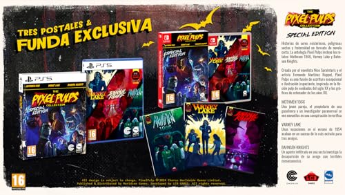 The Pixel Pulps Collection Jeu PS5 Special Edition Aventure 16+ En boîte - vue 7