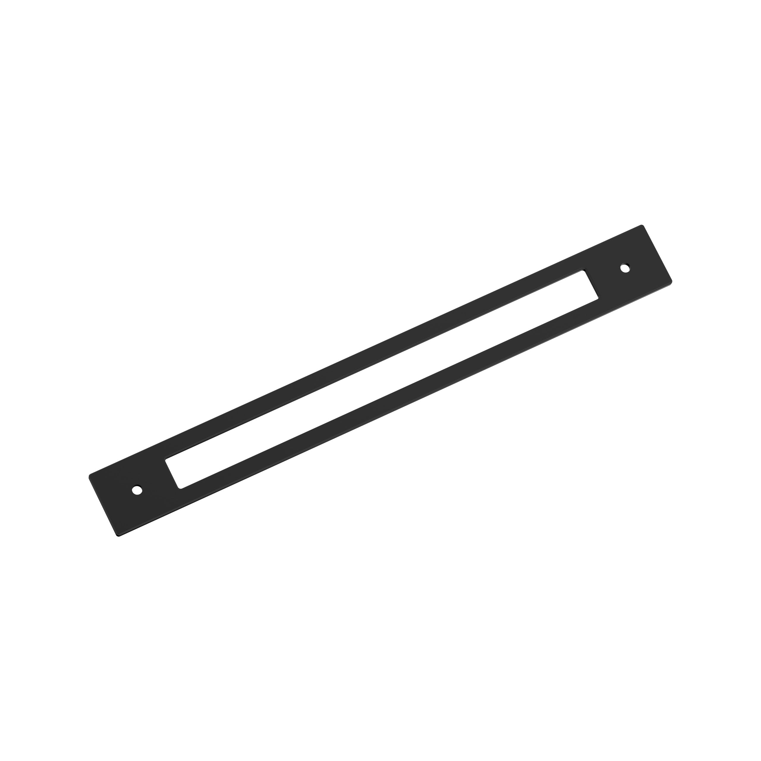 Amerock Medora 10-1/16" Matte Black Backplate