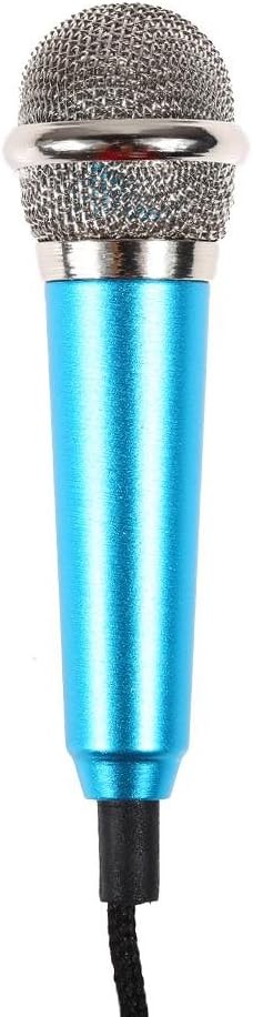 InnerSetting Mini Handheld Microphone, Mini Portable with Adapter Cable, 3.5mm Plug Mobile Phone and Mic Stand for Computer Smart phone