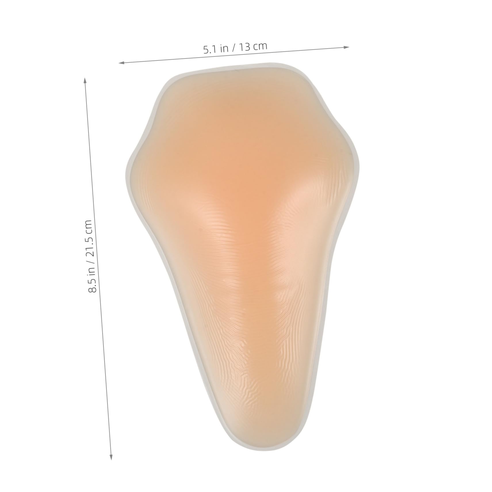 INOOMP 1 Pair Silicone Protective Knee Pads for Ice Skating Roller Skating Outdoor Sports Adhesive Ergonomic Design with Shock Absorption for Enhanced Protection Secure Fit