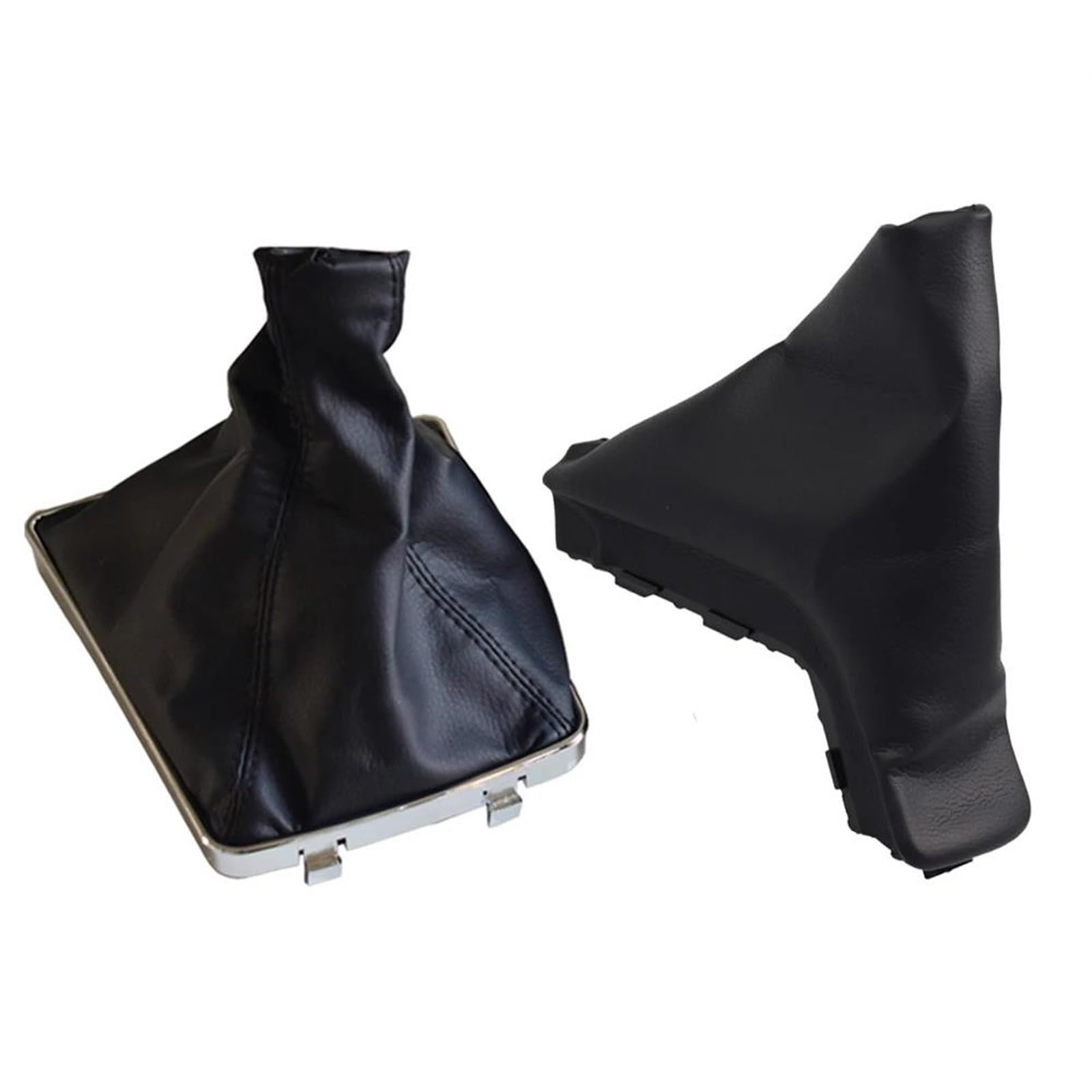 Ydxherta One Color Gear Shift Knob Leather Gaiter Boot Cover Handbrake Case For Astra H Spare Parts(Set)