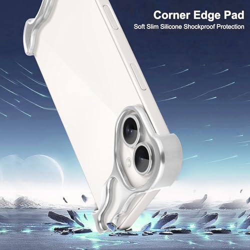aidvaia Phone Case Compatible with iPhone 16 Compatible with Lens Camera Protection, Frameless Minimalist Design, Extremely Highlighting Personality by aidvaia - Image 7