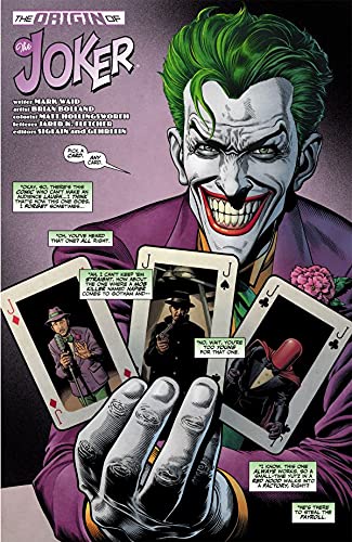 Cover of The Origin of the Joker (DC Universe Origins)