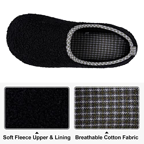 Shevalues Cozy Ballerina Slippers For Women Memory Foam Indoor Wide Slippers For Swollen Feet thumb #3