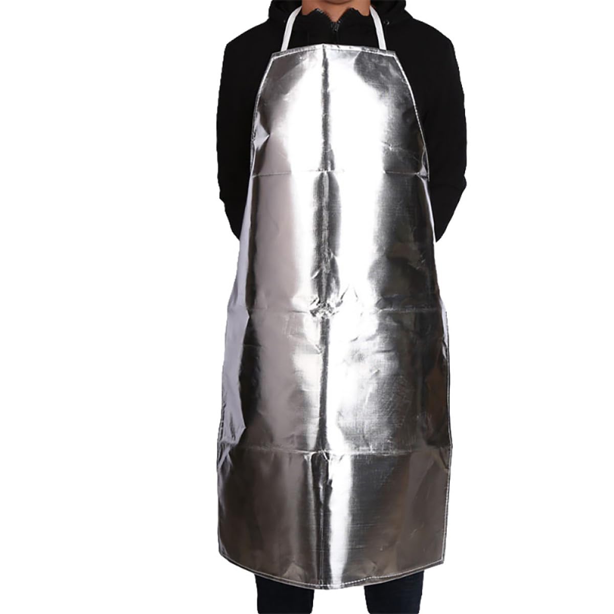 Feuerfeste Wärmedämmende Schürze aus Aluminiumfolie mit Ölbeständigem Material und Abriebfestem Schutz für Schweißer und Metallkunst bei Hoher Hitze Zufällige Zufällige Farbe