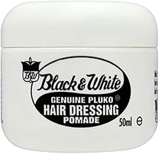 FGen Black & White Genuine Pluko Hair Dressing Pomade 50ml x2