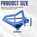 Canitu Front Sprocket Guard Cover,CNC Billet Aluminum Engine Sprocket Cover Engine Case Saver Guard Protector Crankcase Protection for Yamaha YZ125 1993-2004 (Blue)