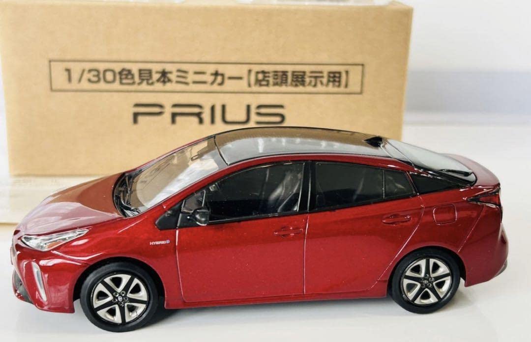 【非売品】トヨタ プリウス エモーショナルレッドII 1/30ミニカー Amazon | 1 30 サンプルミニカー トヨタ プリウス エモーショナル