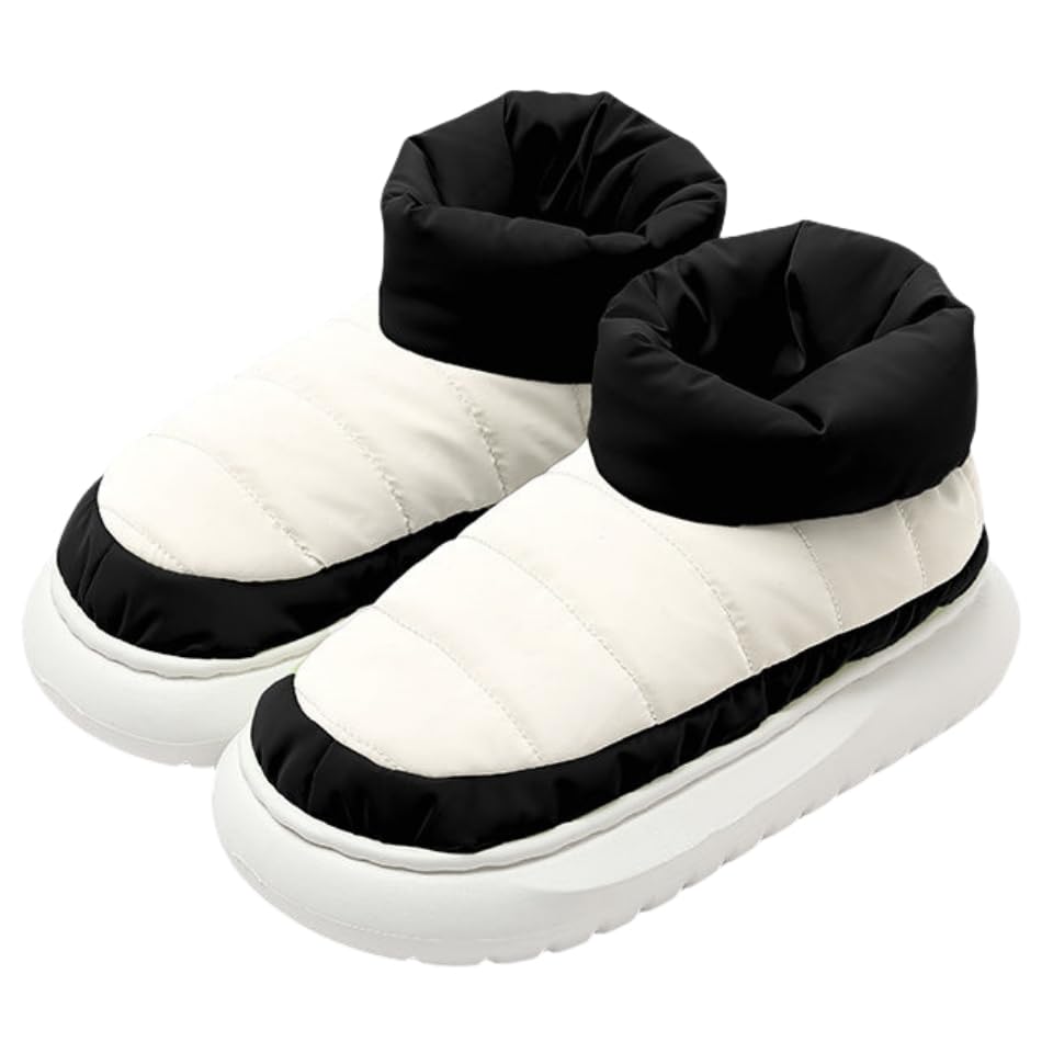 Down cotton shoes Provide Warmth in winter slippersDown cotton shoes, winter warm slippers, adult winter slippers, men's women's indoor outdoor warm slippers, women's slippers