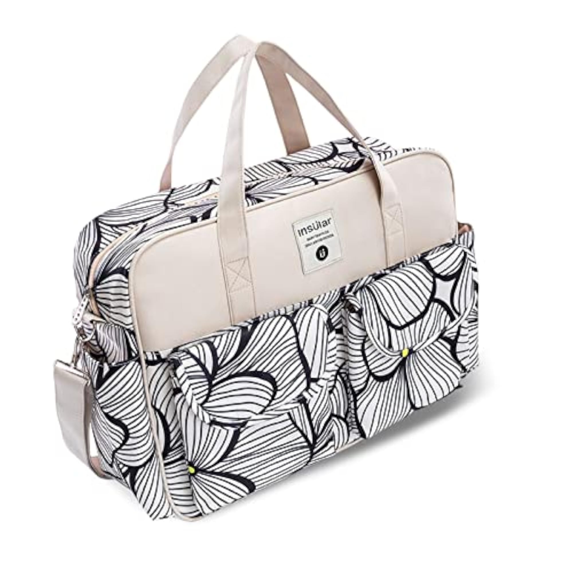Multi-Function Waterproof Baby Changing Bag, Portable Travel Diaper Bag