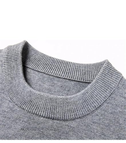 Men's Wool Sweater Vest Casual Crewneck Sleeveless Slim Knitted Business Outwear Tops4