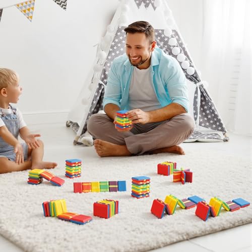Jenaai 24 Pcs Jacob's Ladder Wooden Jacobs Ladder Fidget Finger Ladders for Nostalgia Memories Gift Puzzle Mind Teasers Increase Creativity by Jenaai - Image 6