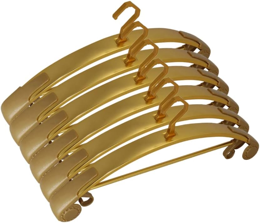 Decor Hangers Quality Hangers 6 Pack Durable Hangers for Clothes Aluminum Alloy Hanger Non-slip Hangers Heavy Duty Coat Hangers Hangers Space Saver