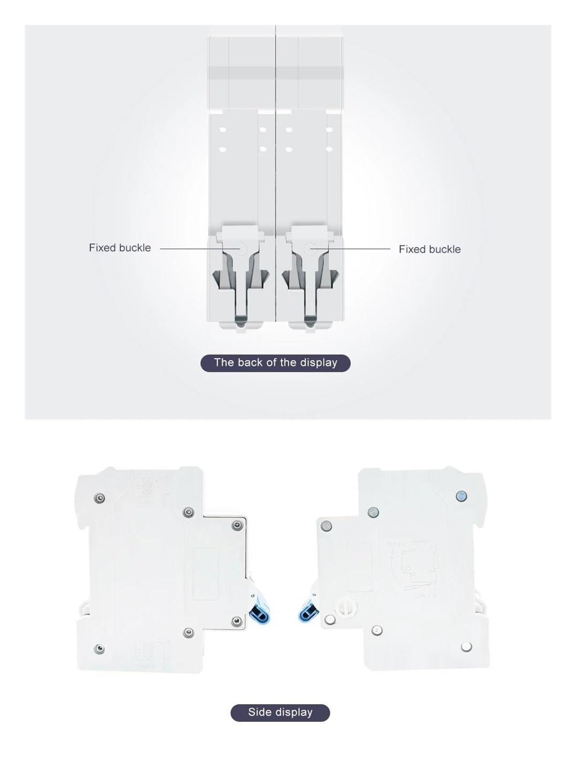 Interruttore automatico solare MCB 2P DC 1000V 3A 6A 10A 16A 20A 25A 32A 40A 50A 63A DC MCB per impianto fotovoltaico(6A)
