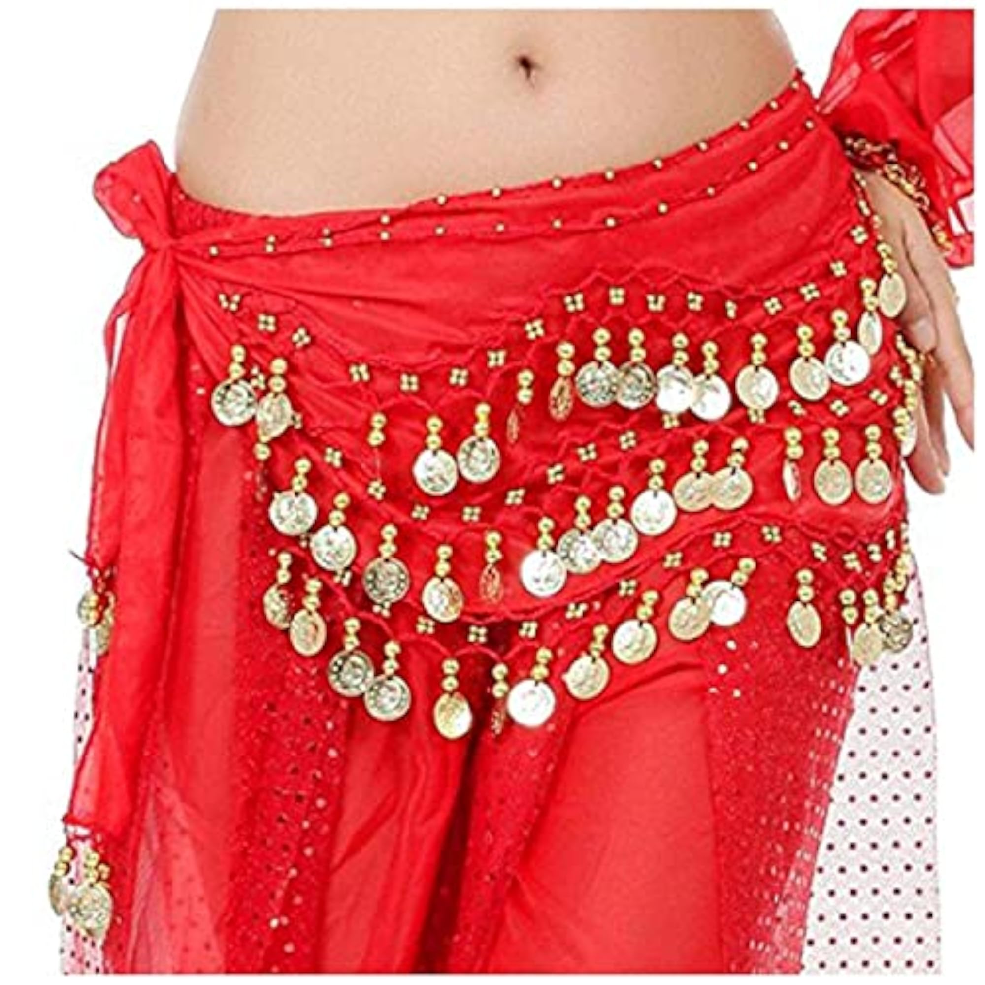 Belly Dance Waist Chain with 128 Coins