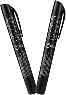 2pcs Racing Brake Fluid Tester Pen Brake Fluid Checking Tool for Car Portable Design