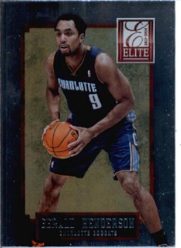 2013/14 Panini Elite Basketball Card # 49 Gerald Henderson Charlotte Bobcats