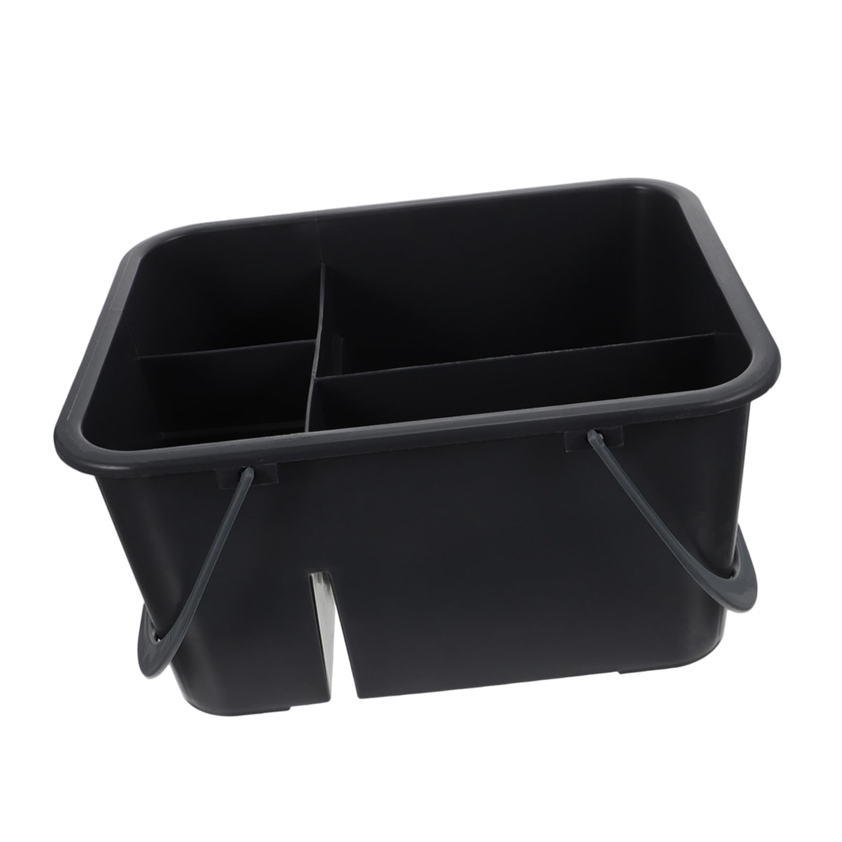 Panier à quatre compartiments plastique rangement bac de douche et accessoires toilette