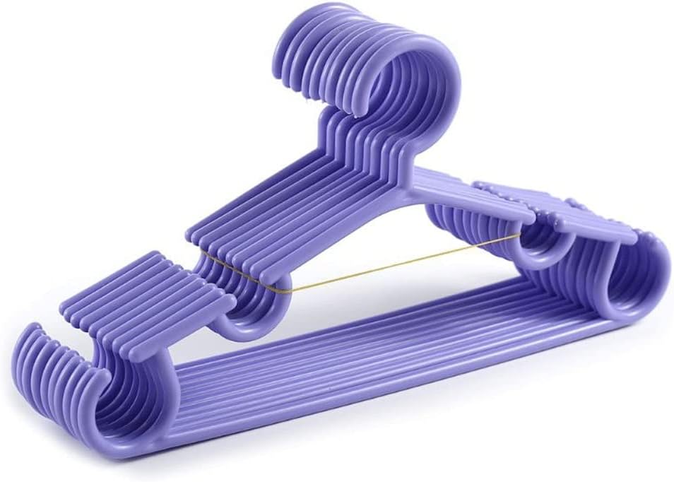 New Set of Portable Coat Hanger Jacket Plastic Coat Hanger Hook (Color : E, Size : 27 * 14 * 14CM) (A 27 * 14 * 14CM)